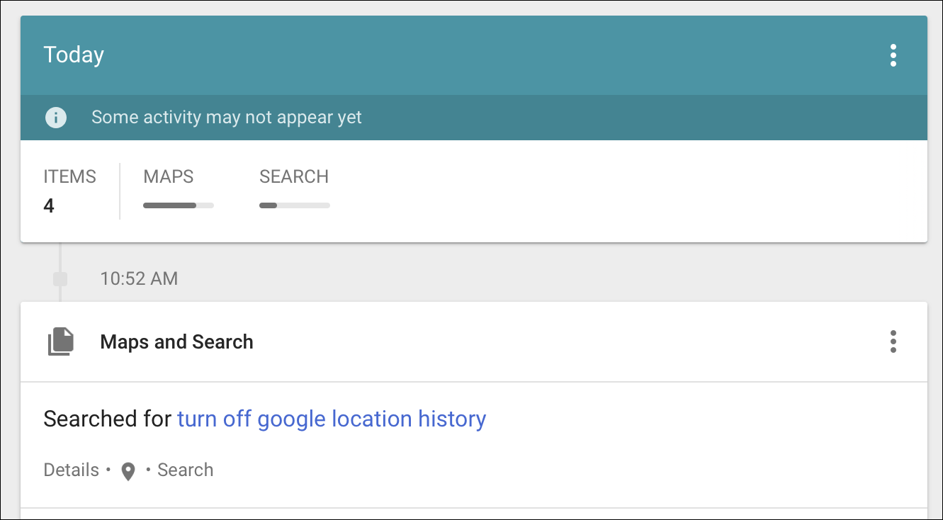Несмотря на это, поиск Google в Safari записывает мое местоположение: