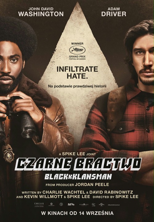 Фильмы осени 2018 года: «Черное братство: BlacKkKlansman» (14 сентября 2018 года)