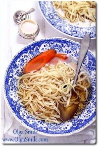 Вегетарианский бульон с овощами   - Я обычно готовлю такой бульон, потому что это просто и быстро