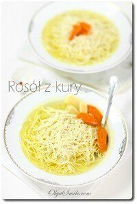 Куриный бульон   для многих это самый традиционный суп в польской кухне