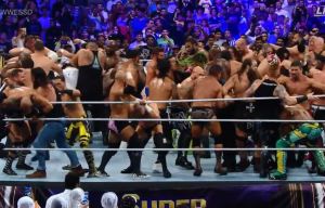 Гробовщик бросает Голдберга на шею в ужасающем клочке на WWE Super Showdown   WWE Super Showdown LIVE РЕЗУЛЬТАТЫ: Время начала, прямой эфир, телеканал, карта   Гробовщик побеждает Гольдберга, Роллинс убегает, Леснар и Ортон булавки Triple H   Марти Джаннетти допускает 60-дневный утомительный роман с консультантом по сексуальной зависимости   Рэнди Ортон и Triple H крадут шоу, поскольку Гадюка поражает RKO, чтобы требовать победы   Блисс и Наталья опровергли исторический матч на Супер-вскрытии Саудовской Аравией