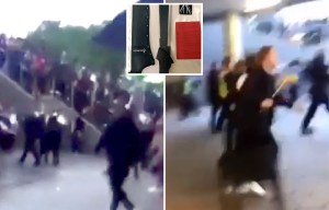 Цветочная дань, сделанная в форме пони и ловушки, видна на кладбище перед похоронами путешественника Мики Коннорса